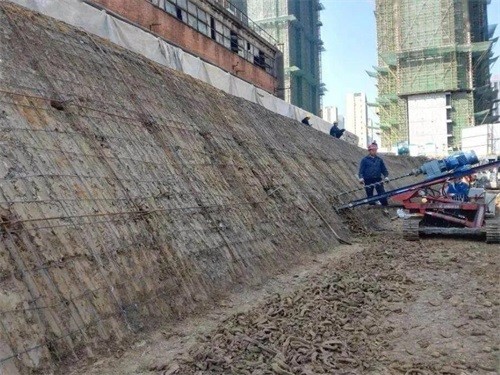 襄城建筑边坡支护